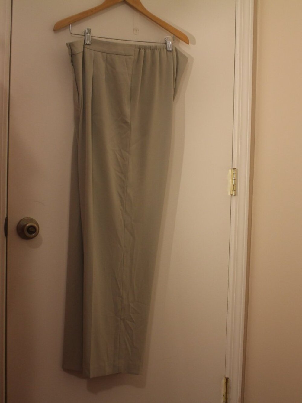 Talbot's Plus Size 16W Light Mint Green Pants